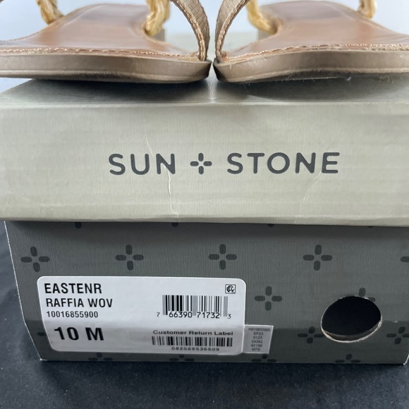 Sun + Stone Raffia Sandals - Picture 11 of 12